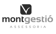 logo Montgestió gris